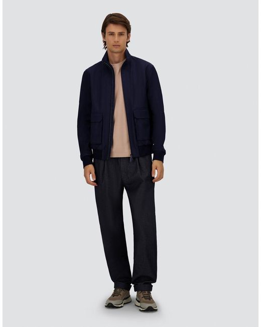 Bomber di Herno in Blue da Uomo