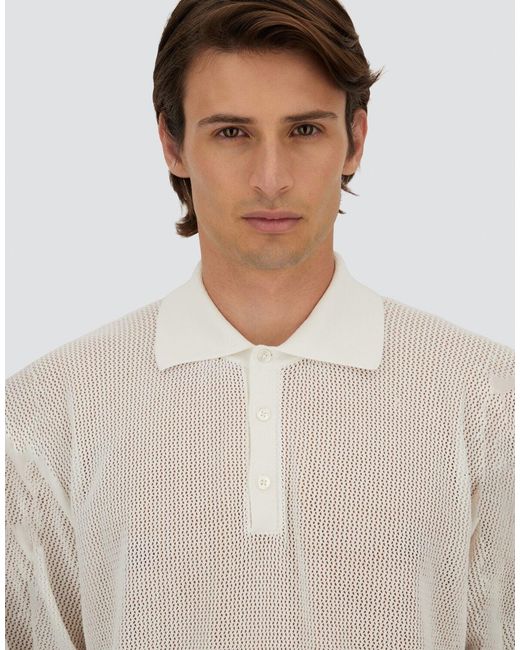 Herno White Polo Shirt for men