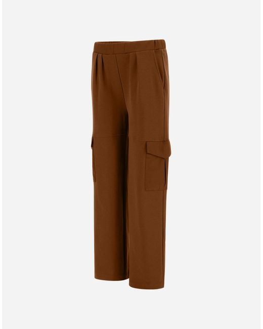 Herno Brown 100% Cotton Interlock And Arendelle Trousers