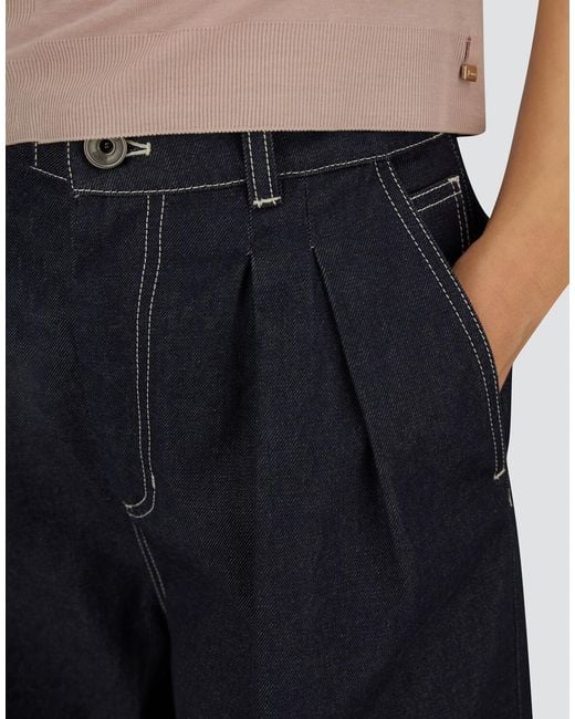 Herno Blue Trousers