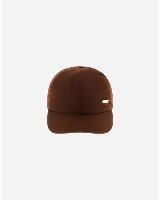 Herno Brown Baseball Cap