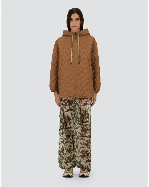 Herno Brown A-Shape Jacket