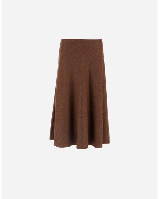 Herno Brown Skirt