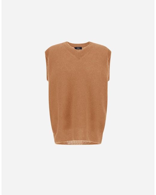 Herno White Vest for men
