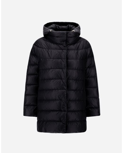 Herno Blue A-Shape Jacket