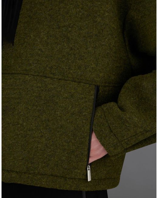 Herno Green Laminar Technical Wool Jacket