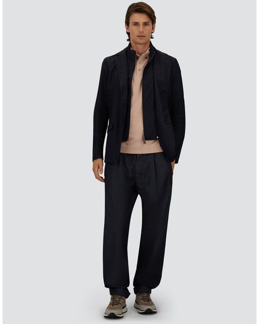 Herno Blue Byron Blazer for men