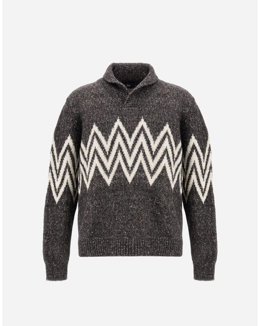 Herno Gray Sweater for men