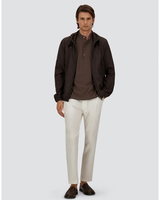 Herno Brown Jacket for men