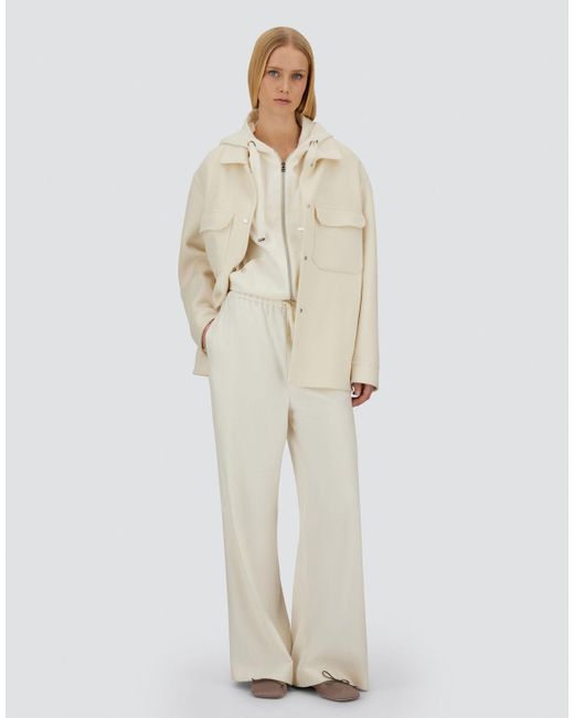 Herno White Resort Trousers