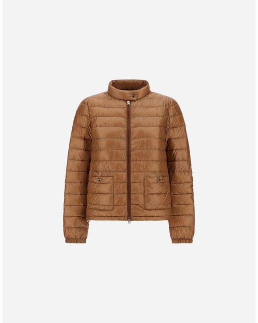 Herno Brown Bomber Jacket