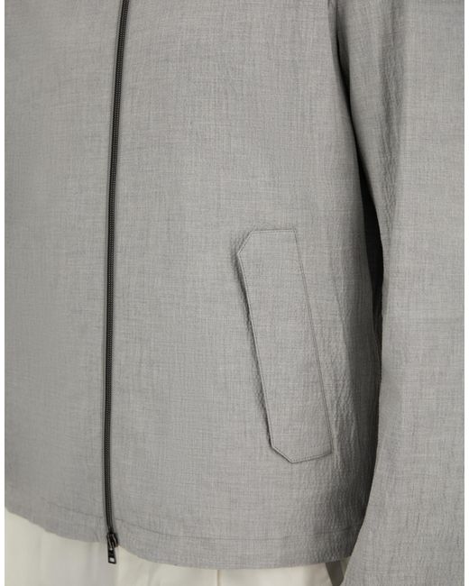 Herno Gray Jacket for men