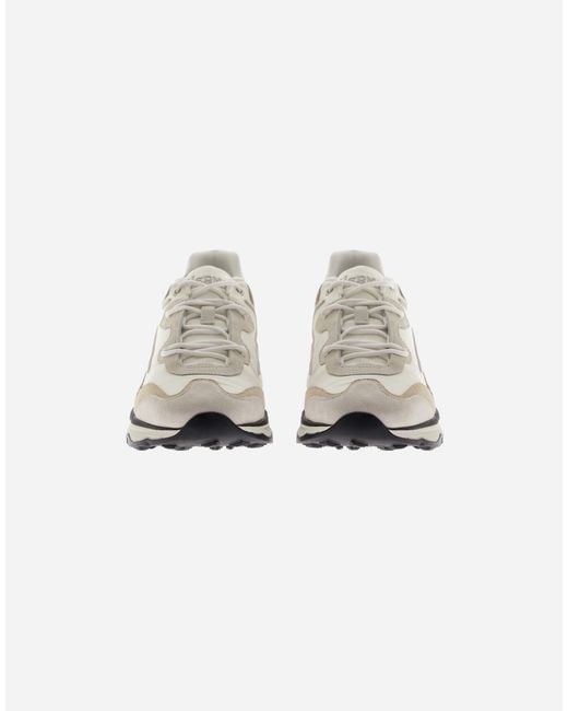Herno White Nylon Chamonix Running Sneaker