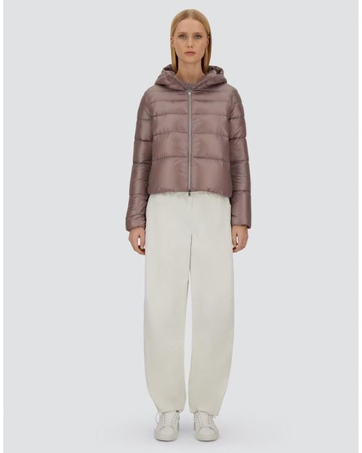 Herno Pink Resort Bomber Jacket
