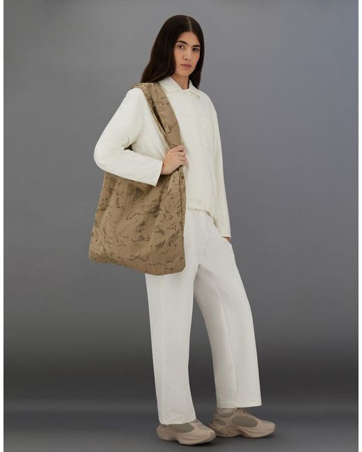 Herno Gray Laminar Bag In Water Jacquard