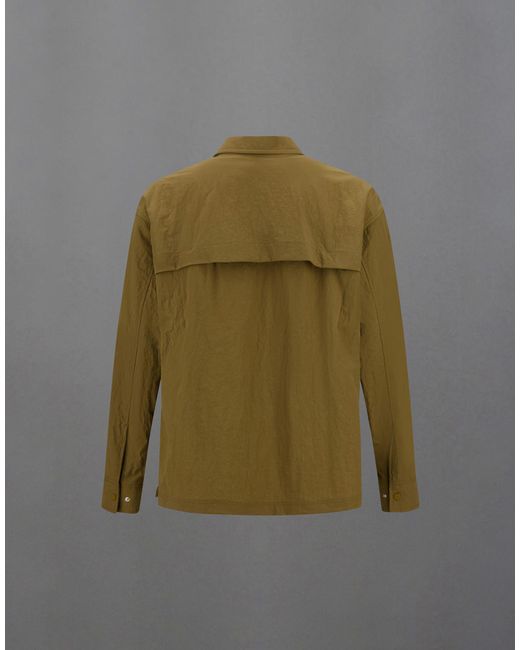 Herno Green Laminar Shacket