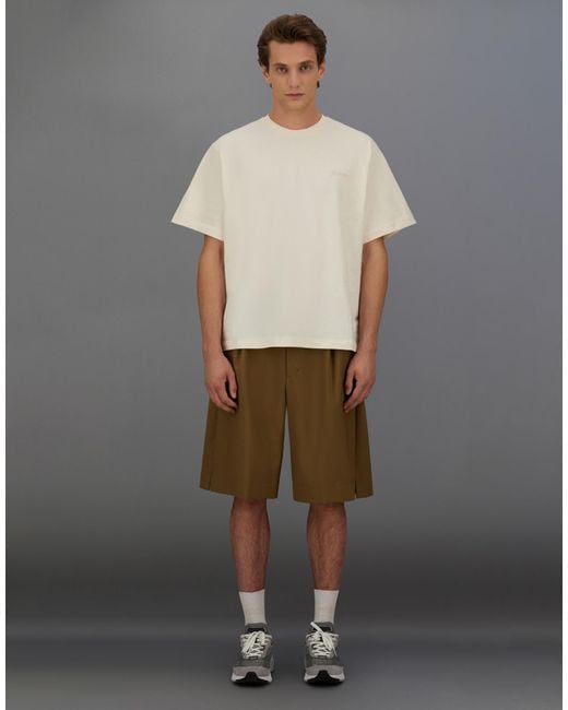 Herno Green Laminar Shorts