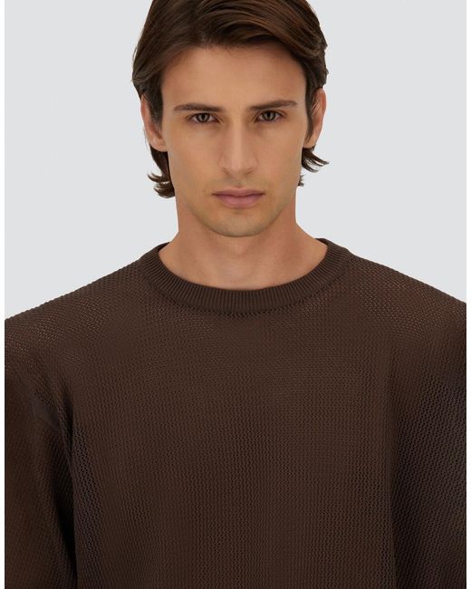Herno Brown T-Shirt for men