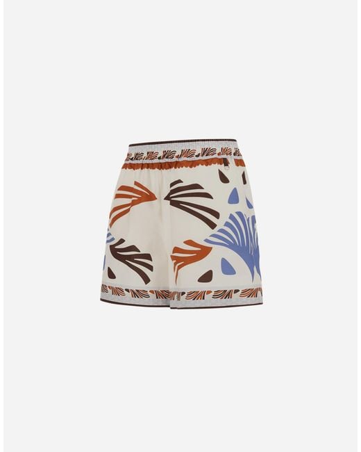Herno White Shorts