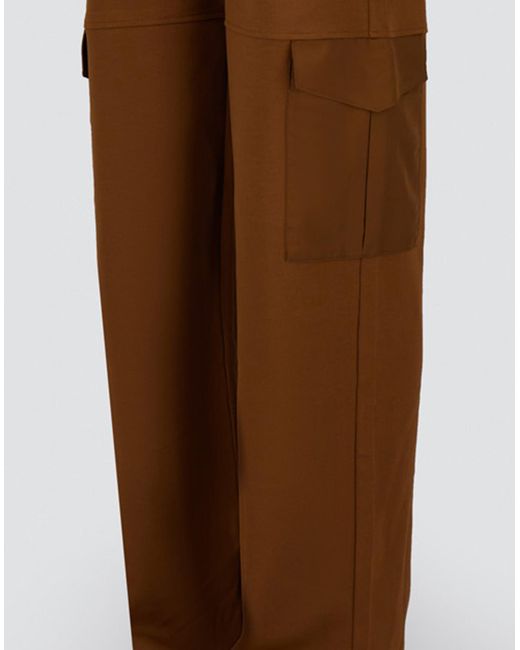 Herno Brown 100% Cotton Interlock And Arendelle Trousers