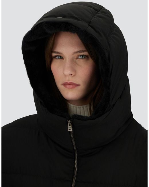 Herno Black A-Shape Jacket