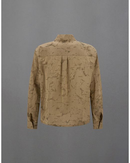 Herno Natural Laminar Shacket