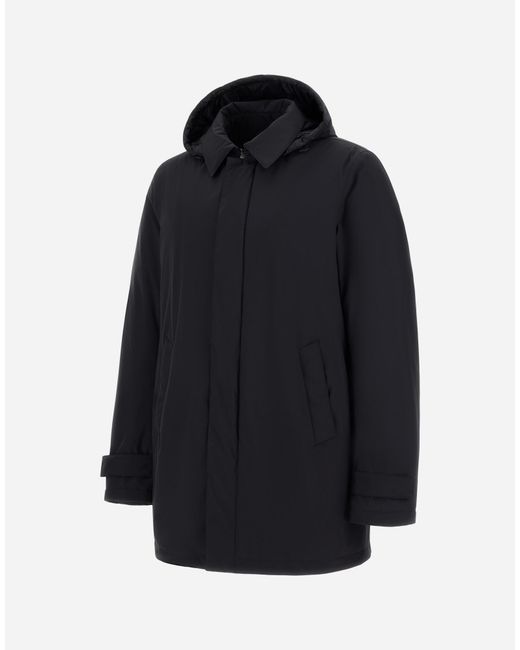 Herno Blue Long Parka for men