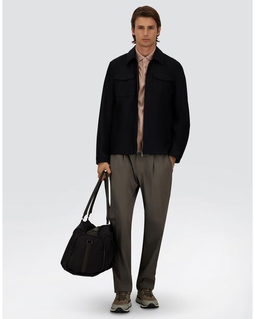 Herno Blue Shacket for men