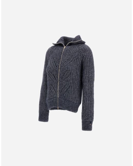 Herno Blue Cardigan