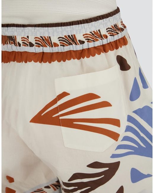 Herno White Shorts