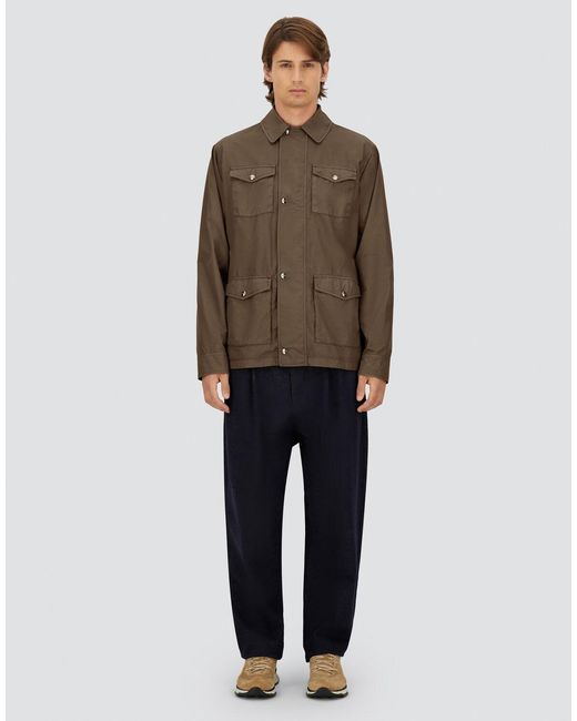 Field Jacket di Herno in Brown da Uomo