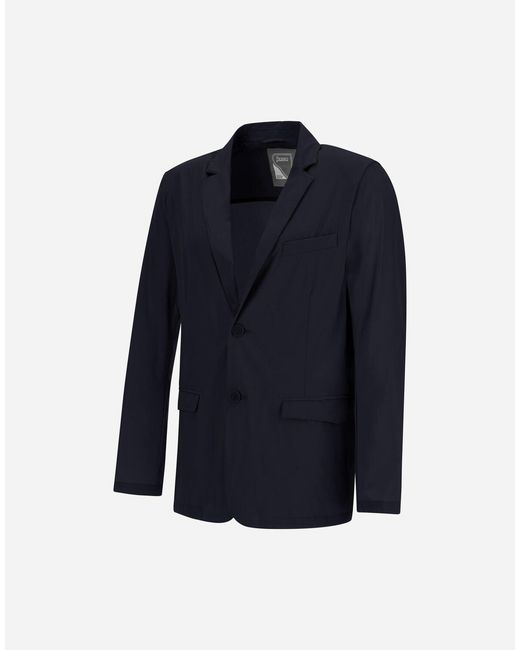 Herno Blue Light Matt Blazer for men