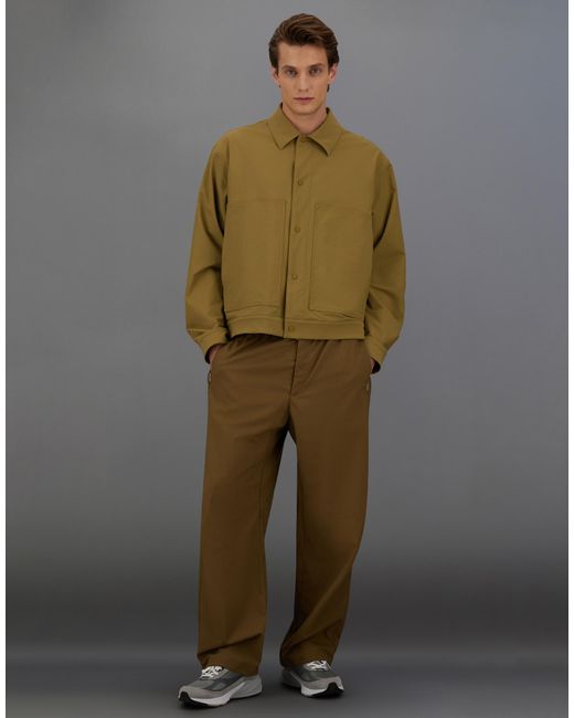 Herno Green Laminar Shacket