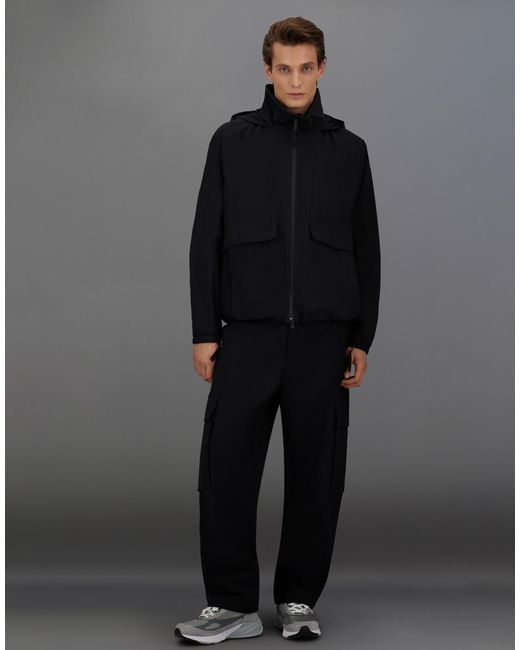 Herno Black Laminar Parka