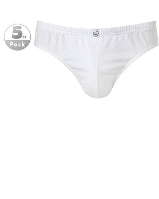 Bugatti Herren Slips Baumwolle & Mix Unifarben in Black für Herren
