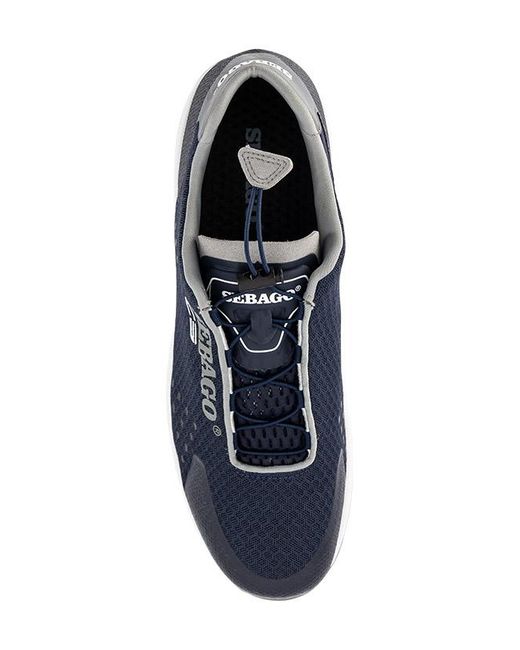 Sebago Herren Laufschuhe Mikrofaser in Blue für Herren