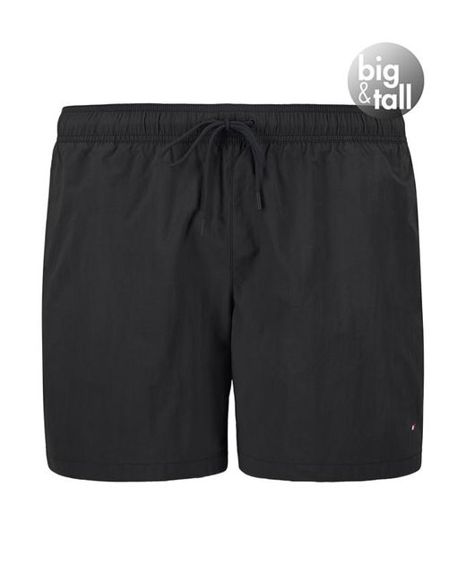 Tommy Hilfiger Herren Badeshorts Unifarben in Black für Herren