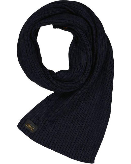 Camel Active Herren Schal Baumwolle & Mix in Blue für Herren