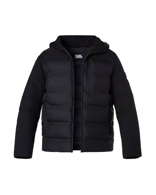 Karl Lagerfeld Herren Steppjacke Unifarben in Black für Herren