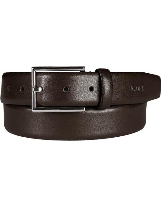 Joop! Herren Gürtel Glattleder in Black für Herren