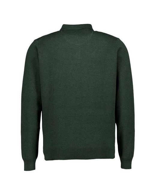 Fynch-Hatton Herren Pullover Unifarben in Green für Herren