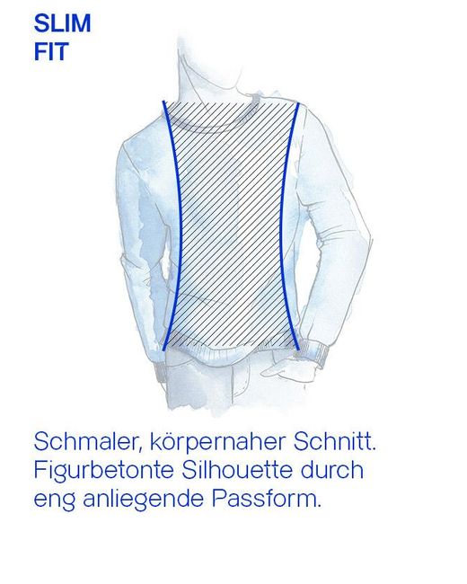 Gran Sasso Herren V-Pullover Unifarben in Gray für Herren