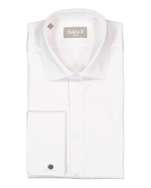 fakts Herren Hemd in White für Herren