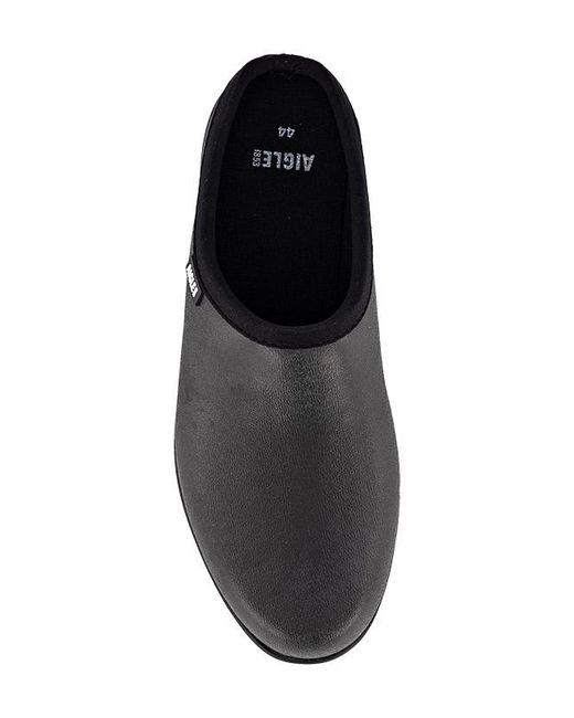 Aigle Herren Clog Gummi in Black für Herren