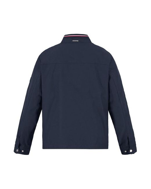 Hechter Paris Herren Jacke Unifarben in Blue für Herren