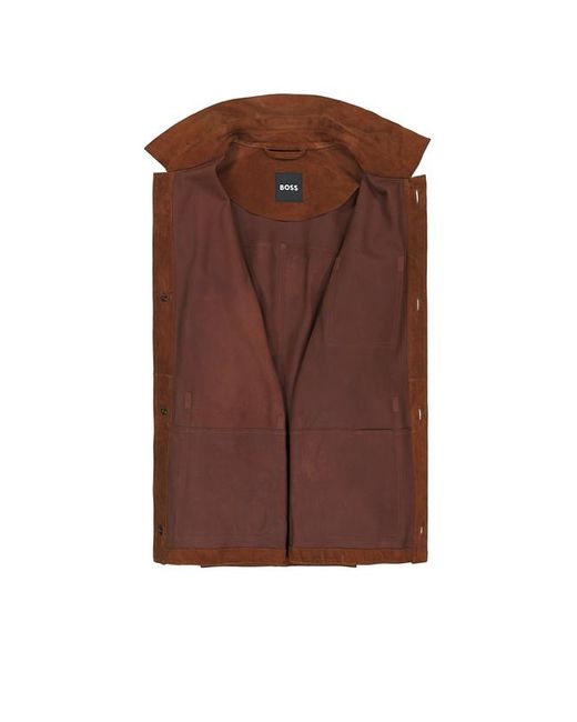 Boss Herren Jacken Unifarben in Brown für Herren