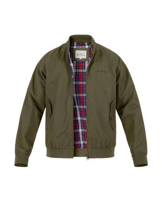 Ben Sherman Herren Jacken Unifarben in Green für Herren