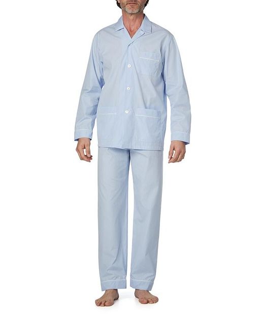 Van Laack Herren Pyjama Baumwolle & Mix Kariert in Blue für Herren