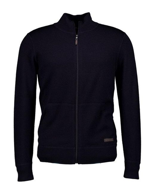 RAGMAN Herren Cardigan Unifarben in Blue für Herren