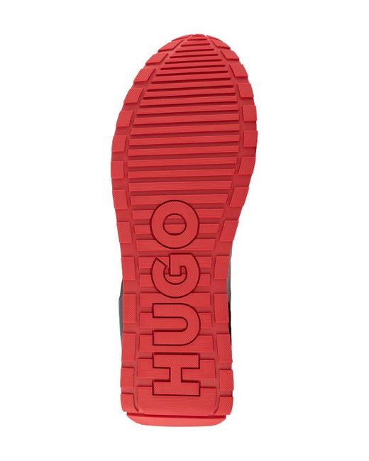 HUGO Herren Sneaker Textil & Canvas in White für Herren